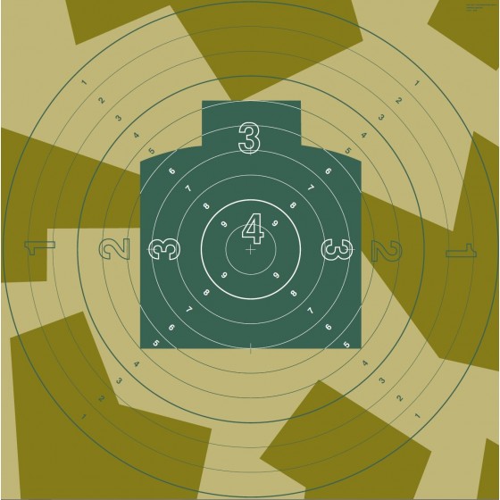 Scheibe B4 - 300m Rifle Target